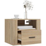  Zidni noćni ormarići 2 kom boja hrasta sonome 50x36x40 cm | shoptok.hr