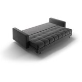 Cosmopolitan Design Tamno siva baršunasti sklopiva/s prostorom za odlaganje sofa 222 cm Bali – | shoptok.hr