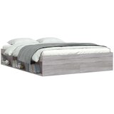  Posteljni okvir siva sonoma 140x190 cm | Shoptok.si
