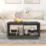  Stolić za kavu sivi 80x50x40 cm od masivne borovine | shoptok.hr
