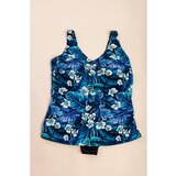 Fenzy Plus Size Kopalke S Potiskom, Modre | Shoptok.si