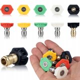 Rosfix Set 5 Šob Za Visokotlačni Čistilnik – Quick Connect 1/4", Koti 0°–60°, Primer 0.762 Mm | Za Lavor, Parkside, Bosch Pro, (5000222946) | Shoptok.si