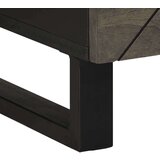 vidaXL Stolić za kavu crni 80 x 54 x 40 cm od masivnog drva manga | shoptok.hr