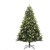  Umjetno savitljivo božićno drvce sa 300 LED lampica 180 cm | shoptok.hr