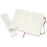 Moleskine Beležnica A5 mehka platnica, škrlatno rdeča - črte | Shoptok.si