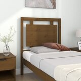  Uzglavlje za krevet boja meda 80,5x4x100 cm od masivne borovine | shoptok.hr