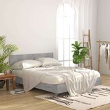 vidaXL Uzglavlje za krevet siva boja betona 160 x 1,5 x 80 cm drveno | shoptok.hr