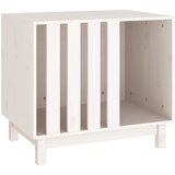  Kućica za pse bijela 70 x 50 x 62 cm od masivne borovine | shoptok.hr