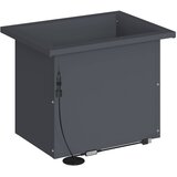  Vrtna posuda za sadnju s LED svjetlom Antracit 30 x 40 x 30 cm Slike