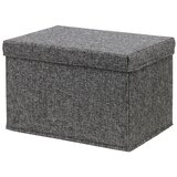 Premium Living Zložljiva Škatla Cindy, Črna, Ca. 23 L Cene
