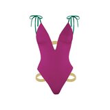 DEVI COLLECTION Ženski jednodelni kupaći kostim Asya ljubičasti | Eponuda.com