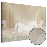  Slika - Moon Horses - Horses Galloping Among Trees on a Starry Night 120x80 Premium Print | shoptok.hr
