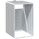 Spremište za jednu kantu za otpad siva 72x81x115 cm čelično | Eponuda.com