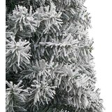 vidaXL Umestno božično drevo Zelena 270 cm PVC in Jeklo in Plastika | Shoptok.si