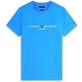 Tommy Hilfiger Majica mornarska / azur / rdeča / bela | Shoptok.si