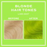 Revolution Haircare London tones for blondes boja za kosu za obojenu kosu za plavu kosu za sve tipove kose 150 ml nijansa lime zest | shoptok.hr