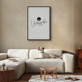  Slika - I Am Unstoppable (1 Part) Vertical 40x60 U crnom drvenom okviru | shoptok.hr