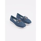 GOODIN Blue loafers with a decorative chain | Shoptok.si