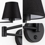 Brilagi Zidna lampa NUBILA 1xE27/15W/230V crna Slike