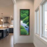 WALLXPERT LAC020-150 Multicolor Decorative Framed MDF Painting | Eponuda.com
