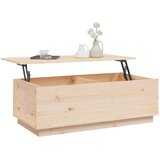  Stolić za kavu 100 x 50 x 35 cm od masivne borovine | shoptok.hr