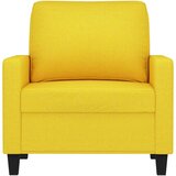  Fotelja Svjetložuta 60 cm od tkanine | shoptok.hr