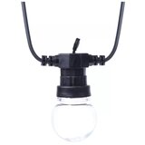 Emos led svetlobna veriga – 10x party lučke prozorne, 5 m, zunanja in notranja, topla bela DCPW02 | Shoptok.si
