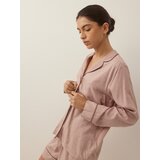 Reserved Ženske pidžame - boja kave | shoptok.hr