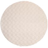 Kayoom PREPROGA Z VISOKIM FLOROM 120/120 cm tkano krem barve | Shoptok.si