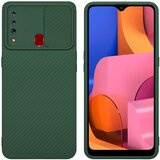 Cadorabo Ohišje, združljiv s Samsungom v Bonbon Green - Zaščitni pokrov, narejen iz fleksibilnega silikona TPU in z zaščito pred kamero, (20603150) | Shoptok.si