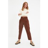 Trendyol brown striped trousers | ePonuda.com