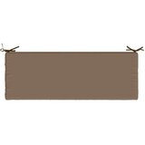  Jastučići za klupe - 2 dijela SOEST 2 kom. 100% poliester - Sivosmeđa 100 x 40 x 8 cm Melange | shoptok.hr
