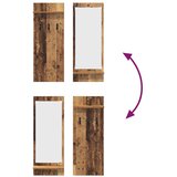  Vješalica za kapute na zidu Zidne Staro drvo 70 x 10 x 90 cm | shoptok.hr