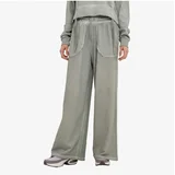 ladies open hem pants