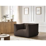 Bobochic Paris Rjav fotelj iz rebrastega žameta Giorgia – | Shoptok.si