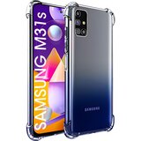  Silikonska futrola s ojačanim rubovima za Samsung Galaxy M31S - Prozirna KP23568 | Shoptok.si