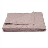 Odeja Satenasto pregrinjalo Bali - svetlo rjava-140x220 | Shoptok.si