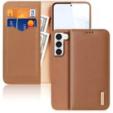Dux ducis Hivo usnjeni ovitek za Samsung Galaxy S23 Plus - Rjava Cene