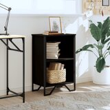  Regal za knjige crni 50x31x74,5 cm od konstruiranog drva | shoptok.hr