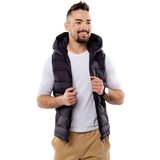 Glano Men's quilted vest - black | Shoptok.si