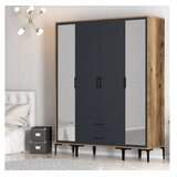 Hanah home Hanah kućni ormar Kumsal RTR 160x47.5x201.4cm Orah | Eponuda.ba