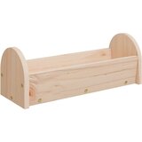  Hranilica za sijeno za zečeve 28 x 10 x 10 cm masivna jelovina | shoptok.hr