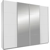 Premium Living Omara Z Drsnimi Vrati Syncrono, Bela Cene