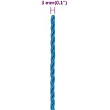  Radno uže plavi 3 mm 500 m od polipropilena | shoptok.hr