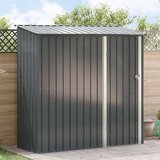  Vrtne šupe Antracit 203 x 85 5 x 200 cm Metal Cijene