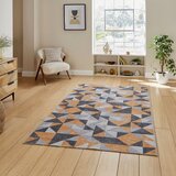 Think Rugs Oker rumeno-siva pralna preproga 76x150 cm Coral Yellow&Grey – | Shoptok.si