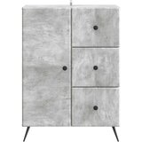  Kreveta Betonska siva 66 x 34,5 x 90 cm Konstruirano drvo | shoptok.hr