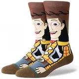 Nogavice Woody crew Kostanjeva