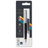 Parker Nalivno pero Jotter Originals + 2 črnilna vložka, črno sivo Cene