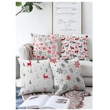 Mila Home Ukrasne jastučnice u setu 4 kom s božićnim motivom 43x43 cm Merry Christmas – | shoptok.hr